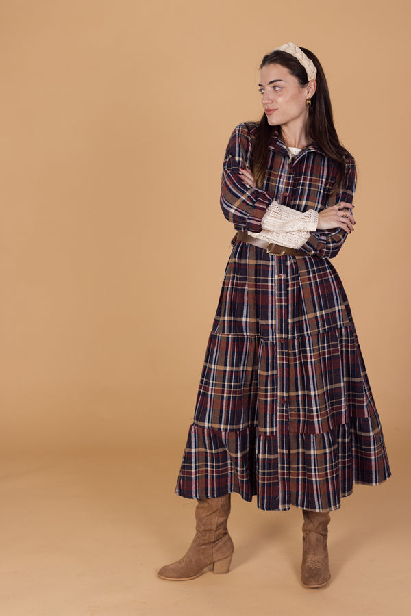 Dress Madigan Plaid