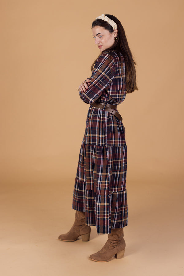 Dress Madigan Plaid