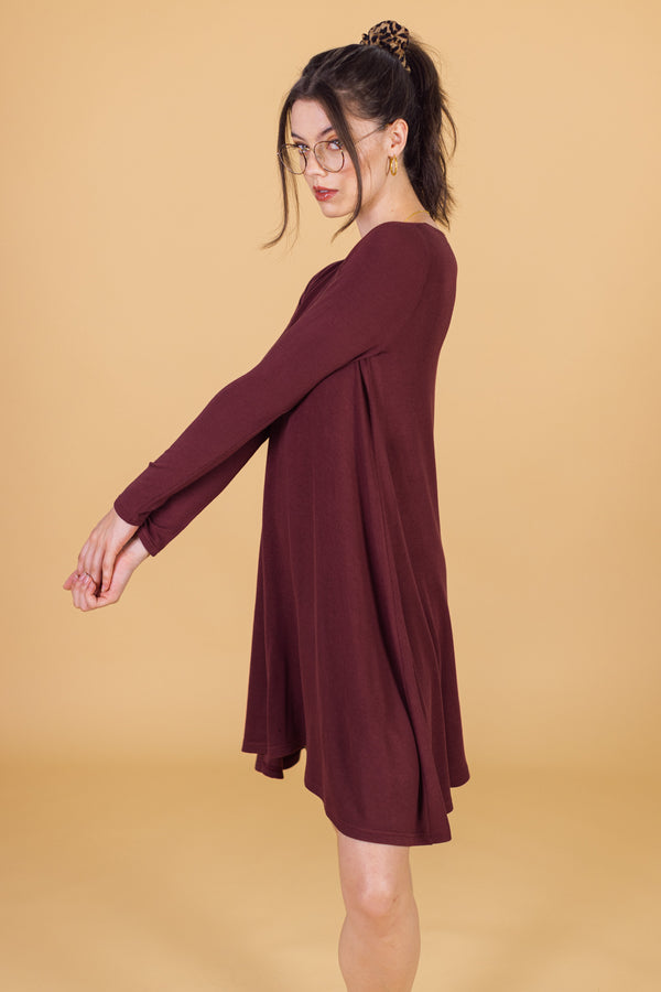 Dress Lazie Burgundy