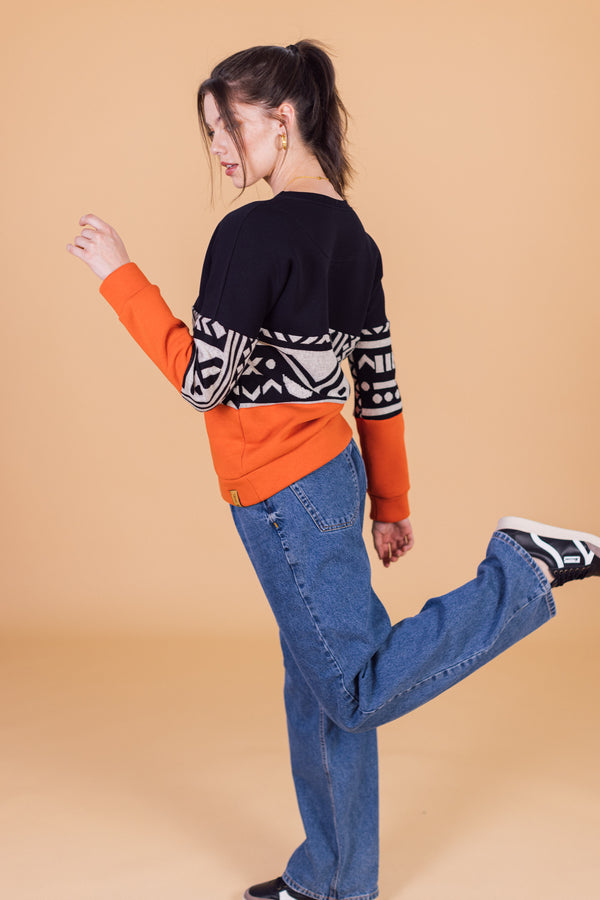 Sweater Mia Boho Orange