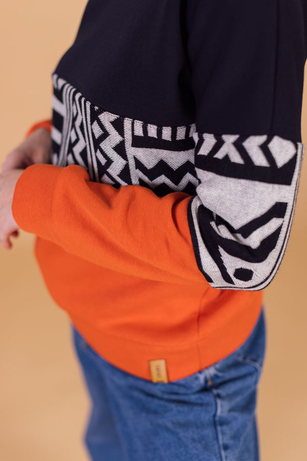 Sweater Mia Boho Orange