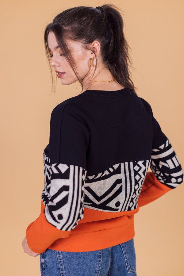 Sweater Mia Boho Orange