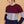 Sweater Mia Burgundy Blue Geo