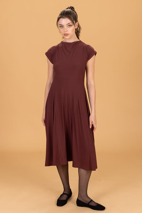 Dress Everly Maroon