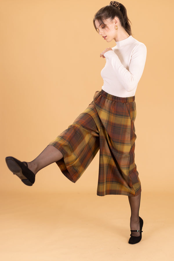 Jupe Culotte Scotland plaid