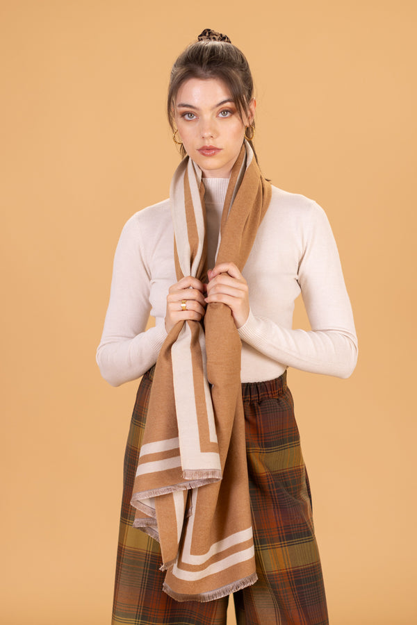 Scarf Marc Camel