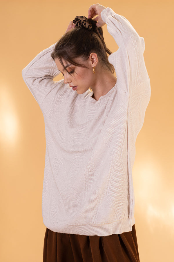 Knit Sweater Henri Sand