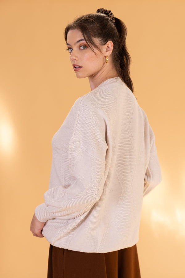 Knit Sweater Henri Sand