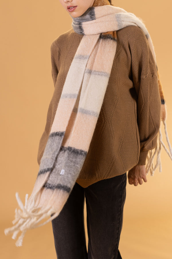 Scarf Milo Brown