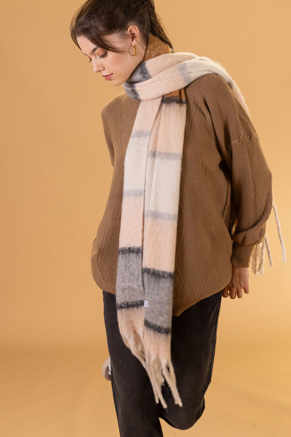 Scarf Milo Brown