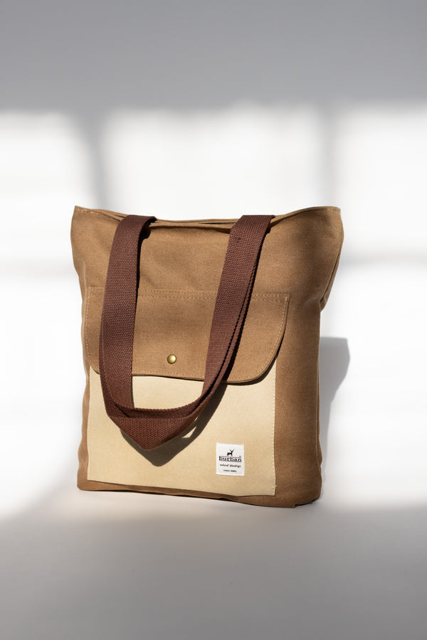 Tote Bag Alley in Brown