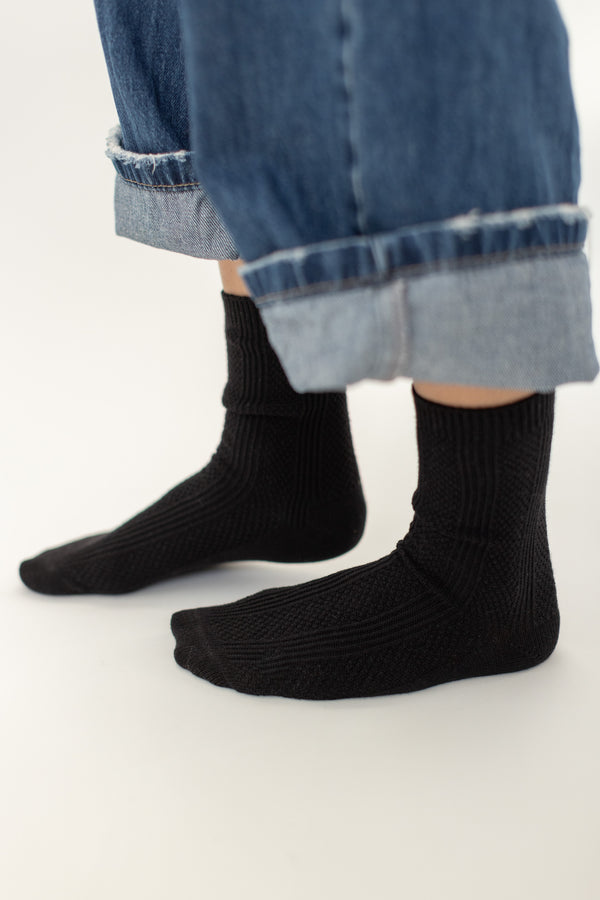 Socks Finn Black