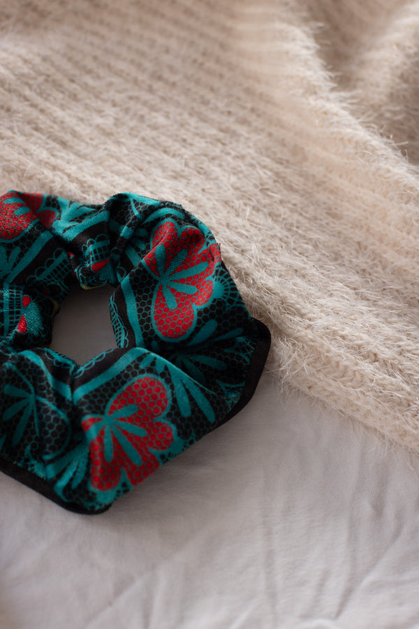 Scrunchie Black Velvet