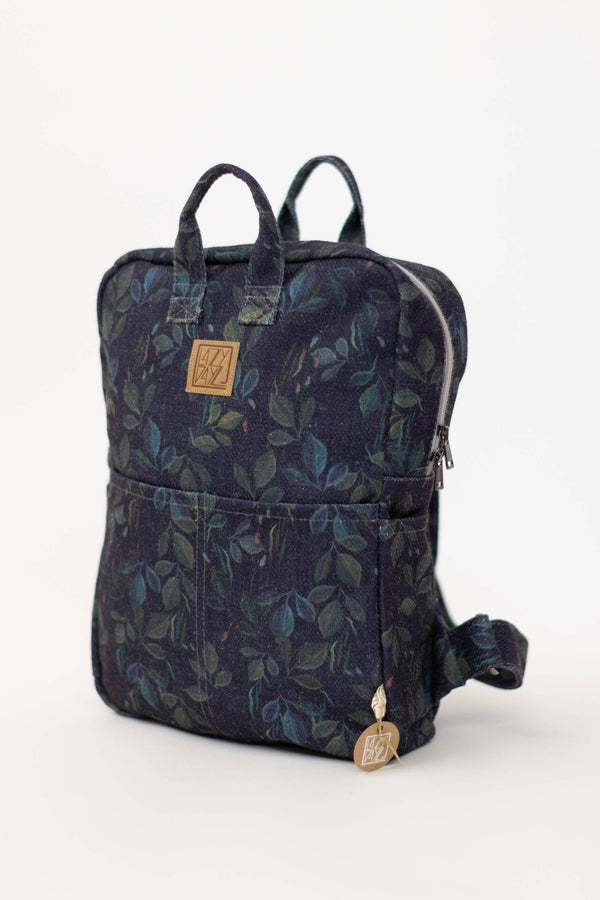 Backpack Alaia Flowers Blue