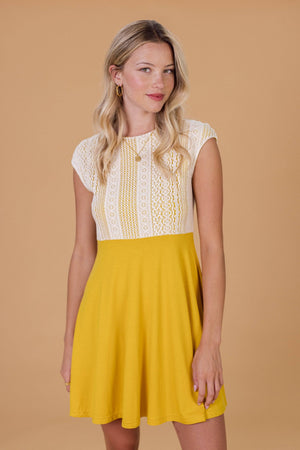 Dress Dylan Mustard