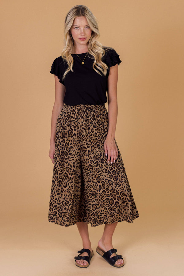 Jupe Culotte Jessie Leopard