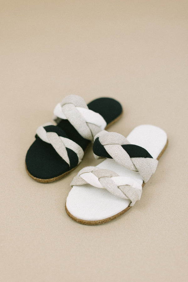 Sandals Ikaria Black & White
