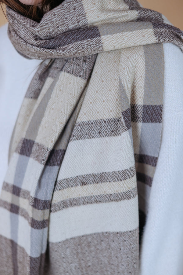 Scarf Cartmel Beige Beige