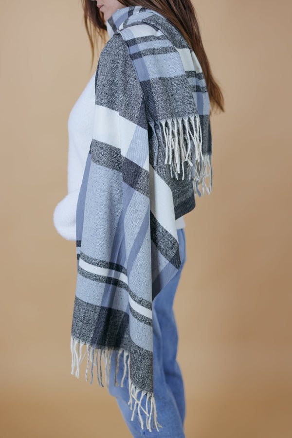 Scarf Cartmel Grey Grey