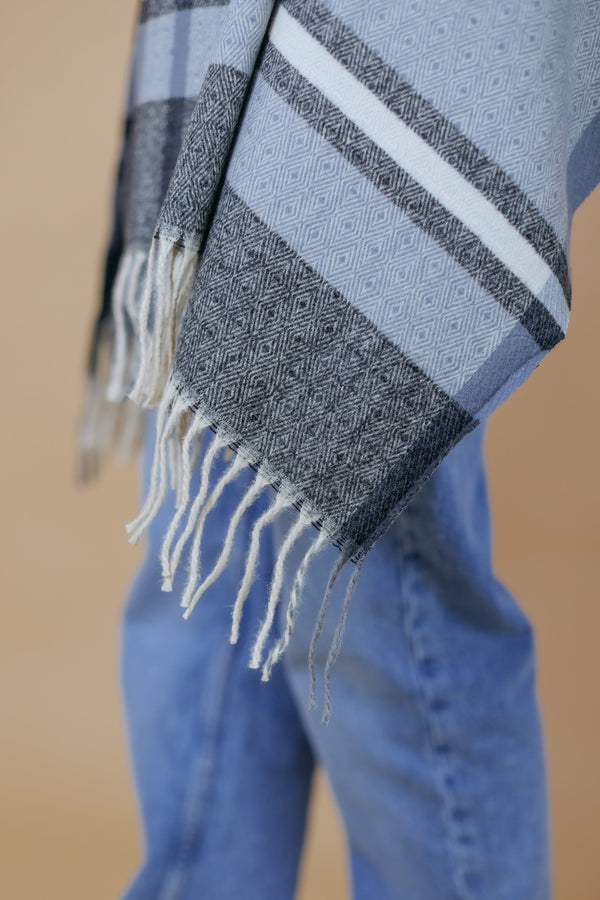 Scarf Cartmel Grey Grey