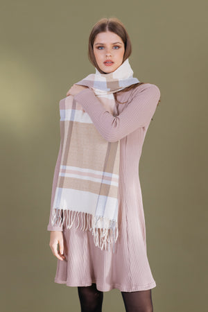 Scarf Cartmel Pink Pink