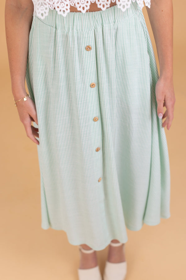 Skirt Marisa Stripes Mint