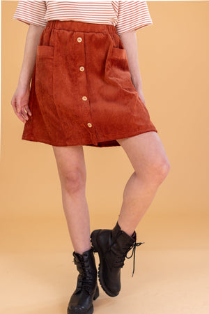 Skirt Maxine Terracotta