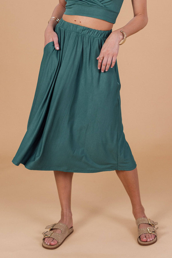 Skirt Serena Emerald Green