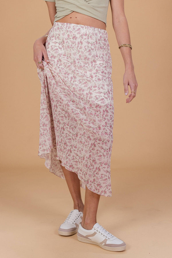 Skirt Zoza Floral One Size (XS-S) / Pink