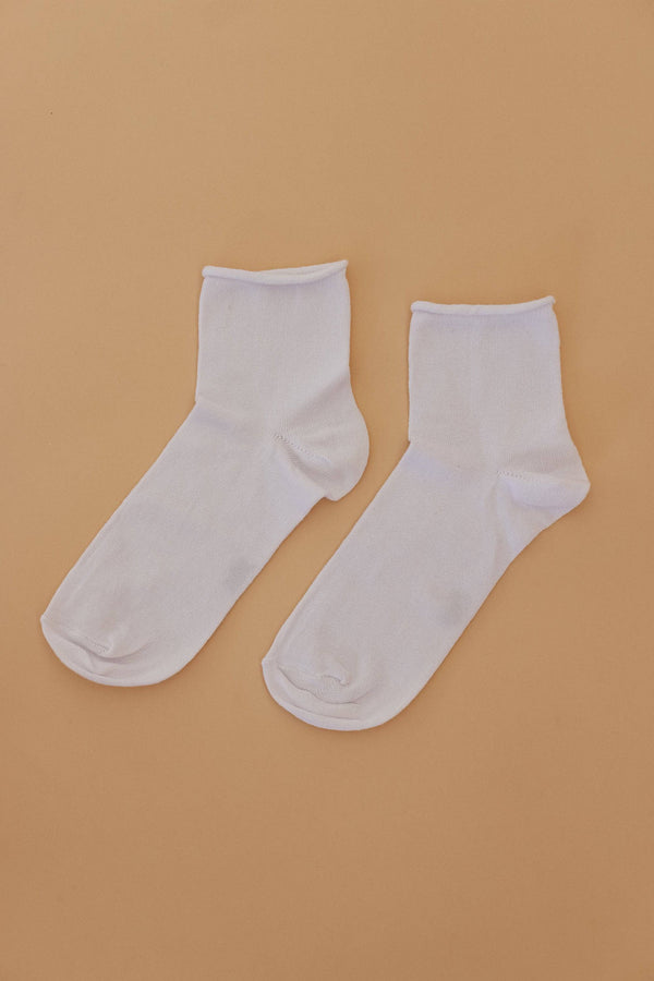 Socks Finley Orange White