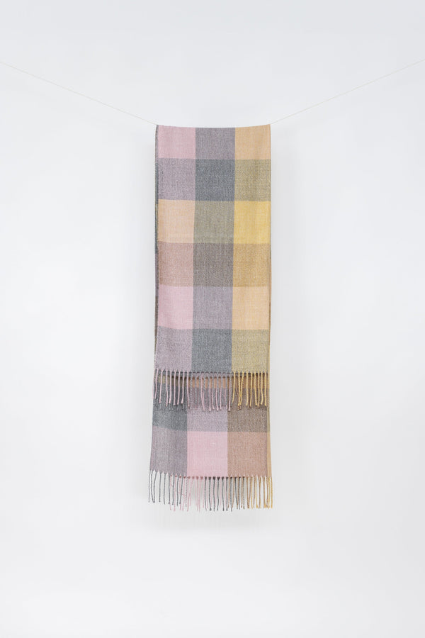 Scarf Piper Pink Yellow Yellow