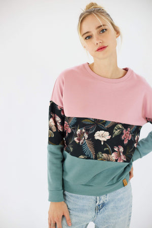 Sweater Mia pink orchid mint