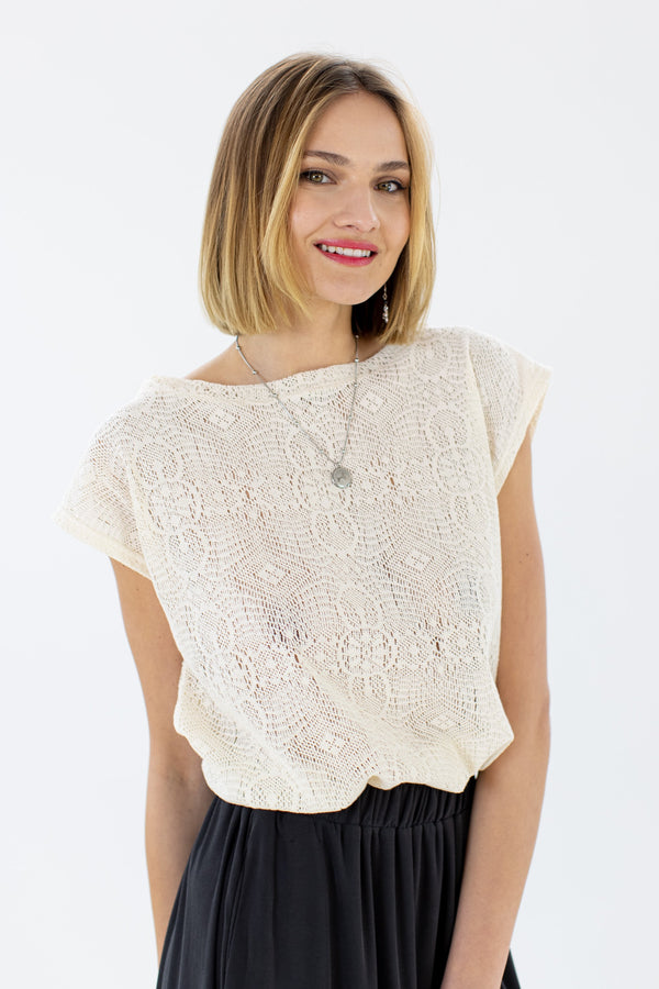 Top Aria Lace